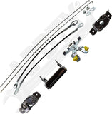 APDTY 175666 Tailgate Lock, Kit, Chrome