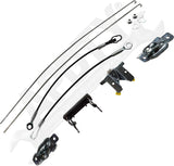 APDTY 175666 Tailgate Lock, Kit, Chrome
