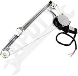 APDTY 175708 Window Regulator, Rear Driver Side, Power, With Motor