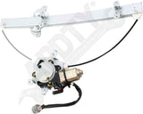 APDTY 175712 Window Regulator, Front Driver Side, Power, With 6-Prong Connector
