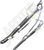 APDTY 175750 Window Regulator, Rear Passenger Side, Power