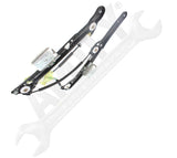 APDTY 175751 Window Regulator, Rear Driver Side, Power