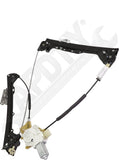 APDTY 175813 Window Regulator, Front Driver Side, Power, With Motor