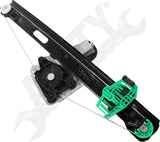 APDTY 175823 Window Regulator, Rear Driver Side, Power