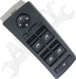 APDTY 175826 Window Switch, Front Driver Side, Black, with Auto Dimming Mirrors