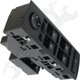 APDTY 175826 Window Switch, Front Driver Side, Black, with Auto Dimming Mirrors