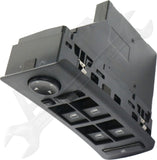 APDTY 175826 Window Switch, Front Driver Side, Black, with Auto Dimming Mirrors