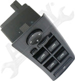 APDTY 175826 Window Switch, Front Driver Side, Black, with Auto Dimming Mirrors