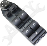 APDTY 175827 Window Switch, Front Driver Side, Black, with Auto Dimming Mirrors
