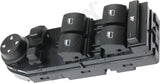 APDTY 175827 Window Switch, Front Driver Side, Black, with Auto Dimming Mirrors