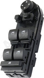 APDTY 175827 Window Switch, Front Driver Side, Black, with Auto Dimming Mirrors