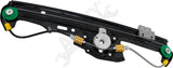 APDTY 175853 Window Regulator, Rear Passenger Side, Power