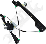 APDTY 175913 Window Regulator, Front Driver Side, Power, With Motor