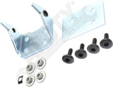 APDTY 175919 Lower Door Hinge, Front Driver Side, Chrome