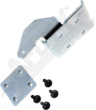 APDTY 175922 Upper Door Hinge, Front Driver Side, Chrome