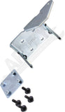 APDTY 175922 Upper Door Hinge, Front Driver Side, Chrome