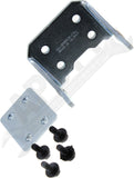 APDTY 175923 Upper Door Hinge, Front Passenger Side, Chrome