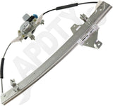 APDTY 175926 Window Regulator, Rear Passenger Side, Power