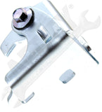 APDTY 175938 Upper Door Hinge, Rear Driver Side, Chrome