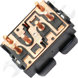 APDTY 175942 Window Switch, Front Driver Side, Black, 2-Button
