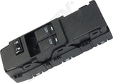APDTY 175944 Window Switch, Front Driver Side, Black