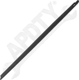 APDTY 175979 Non-wrap, Bed Rail Cap, Black, Plastic