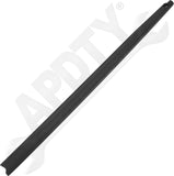 APDTY 175979 Non-wrap, Bed Rail Cap, Black, Plastic