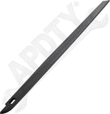 APDTY 175980 Non-wrap, Bed Rail Cap, Black, Plastic