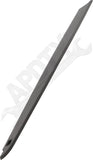 APDTY 175981 Non-wrap, Bed Rail Cap, Black, Plastic