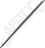 APDTY 175981 Non-wrap, Bed Rail Cap, Black, Plastic