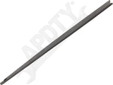 APDTY 175981 Non-wrap, Bed Rail Cap, Black, Plastic