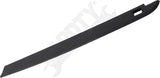 APDTY 175982 Non-wrap, Bed Rail Cap, Black, Plastic