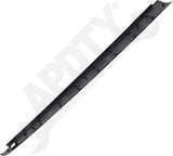 APDTY 175982 Non-wrap, Bed Rail Cap, Black, Plastic