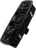 APDTY 176003 Window Switch, Front Driver Side, Black, with Power Sliding Door