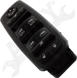 APDTY 176003 Window Switch, Front Driver Side, Black, with Power Sliding Door