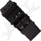 APDTY 176004 Window Switch, Front Driver Side, Black