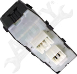 APDTY 176004 Window Switch, Front Driver Side, Black