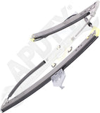 APDTY 176033 Window Regulator, Rear Passenger Side, Power