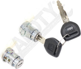 APDTY 176044 Door Lock Cylinder, Set of 2, Keys Included
