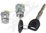 APDTY 176044 Door Lock Cylinder, Set of 2, Keys Included