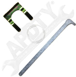 APDTY 176114 Trunk Lock - Chrome