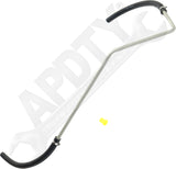 APDTY 176149 Power Steering Hose - Return Hose, Cooler to Pump