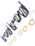 APDTY 176155 Intake Manifold Gasket, Includes Upper Set