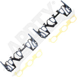 APDTY 176155 Intake Manifold Gasket, Includes Upper Set