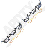 APDTY 176155 Intake Manifold Gasket, Includes Upper Set