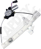 APDTY 176196 Window Regulator, Rear Driver Side, Power