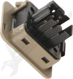 APDTY 176199 Window Switch, Rear Driver or Passenger Side, Gray, 1-Button