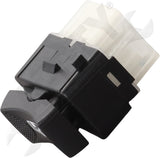 APDTY 176200 Window Switch, Rear Driver or Passenger Side, Black, 1-Button