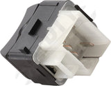 APDTY 176200 Window Switch, Rear Driver or Passenger Side, Black, 1-Button