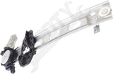APDTY 176375 Window Regulator, Front Driver Side, Power, With 6-Prong Connector
